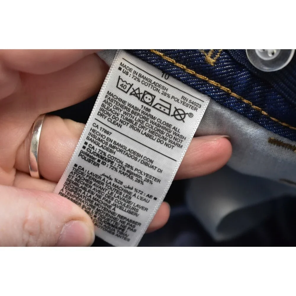 Old Navy Jeans Boys 10 Straight Built-In Tough WOW Straight Youth Denim Pants - Picture 6 of 12